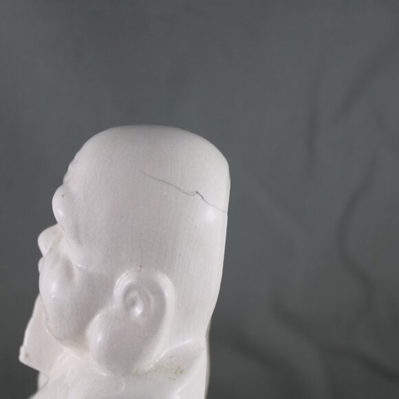 Vintage Benihana Mug - Buddha with Fan Suehiro At the Airport - Cermaic Mug - Picture 7 of 11